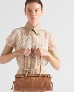 Mujer Prada BOLSOS CON ASA SUPERIOR|BOLSOS CON ASA SUPERIOR^Bolso Mediano De Piel