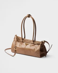 Mujer Prada BOLSOS CON ASA SUPERIOR|BOLSOS CON ASA SUPERIOR^Bolso Mediano De Piel