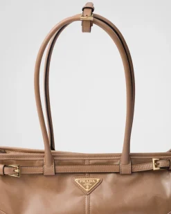 Mujer Prada BOLSOS CON ASA SUPERIOR|BOLSOS CON ASA SUPERIOR^Bolso Mediano De Piel