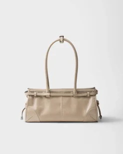 Mujer Prada BOLSOS CON ASA SUPERIOR|BOLSOS CON ASA SUPERIOR^Bolso Mediano De Piel