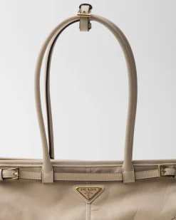 Mujer Prada BOLSOS CON ASA SUPERIOR|BOLSOS CON ASA SUPERIOR^Bolso Mediano De Piel