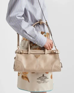 Mujer Prada BOLSOS CON ASA SUPERIOR|BOLSOS CON ASA SUPERIOR^Bolso Mediano De Piel