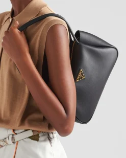 Mujer Prada BOLSOS CON ASA SUPERIOR|BOLSOS CON ASA SUPERIOR^Bolso Mediano De Piel
