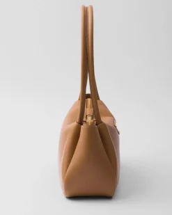 Mujer Prada BOLSOS CON ASA SUPERIOR|BOLSOS CON ASA SUPERIOR^Bolso Mediano De Piel