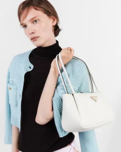 Mujer Prada BOLSOS CON ASA SUPERIOR|BOLSOS CON ASA SUPERIOR^Bolso Mediano De Piel