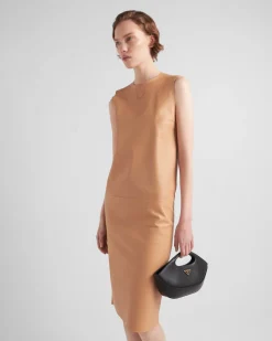 Mujer Prada BOLSOS CON ASA SUPERIOR|BOLSOS CON ASA SUPERIOR^Bolso Mediano De Piel