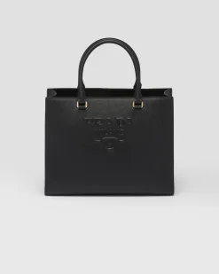 Mujer Prada BOLSOS GRANDES|BOLSOS GRANDES^Bolso Mediano De Piel Saffiano