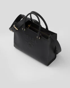 Mujer Prada BOLSOS GRANDES|BOLSOS GRANDES^Bolso Mediano De Piel Saffiano