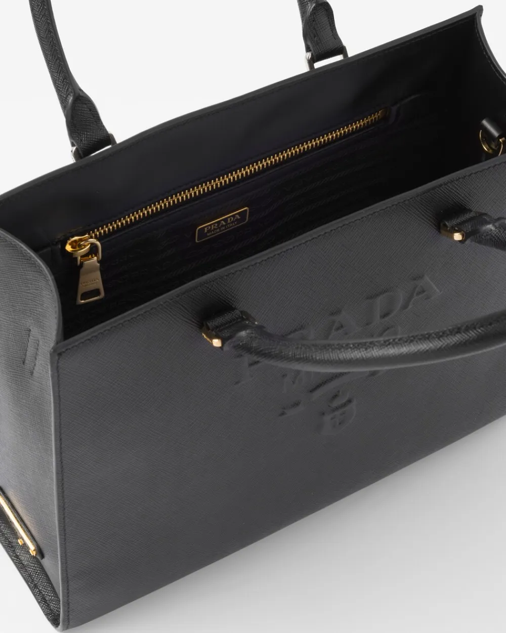 Mujer Prada BOLSOS GRANDES|BOLSOS GRANDES^Bolso Mediano De Piel Saffiano