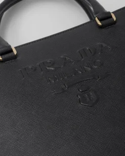 Mujer Prada BOLSOS GRANDES|BOLSOS GRANDES^Bolso Mediano De Piel Saffiano