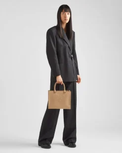 Mujer Prada BOLSOS GRANDES|BOLSOS GRANDES^Bolso Mediano De Piel Saffiano