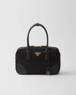 Mujer Prada COLECCIÓN FEMENINA|BOLSOS CON ASA SUPERIOR^Bolso Mediano De Re-nylon Y Piel Saffiano Con Dos Asas Re-edition 1978