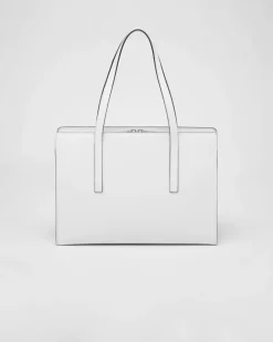 Mujer Prada BOLSOS CON ASA SUPERIOR|BOLSOS CON ASA SUPERIOR^Bolso Mediano En Piel Cepillada Re-edition 1995