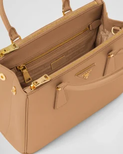 Mujer Prada PRADA GALLERIA|BOLSOS CON ASA SUPERIOR^Bolso Mediano Galleria De Piel Saffiano