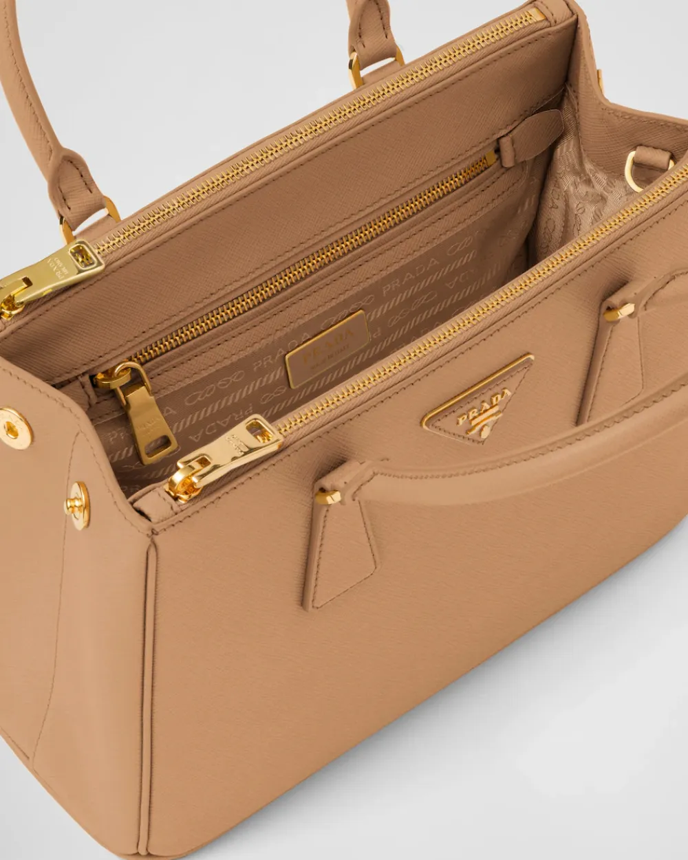 Mujer Prada PRADA GALLERIA|BOLSOS CON ASA SUPERIOR^Bolso Mediano Galleria De Piel Saffiano