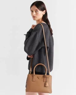 Mujer Prada PRADA GALLERIA|BOLSOS CON ASA SUPERIOR^Bolso Mediano Galleria De Piel Saffiano