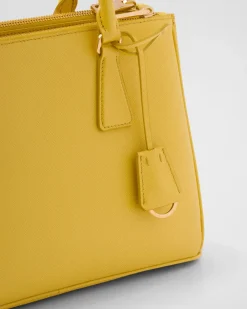 Mujer Prada BOLSOS CON ASA SUPERIOR|BOLSOS CON ASA SUPERIOR^Bolso Mediano Galleria De Piel Saffiano
