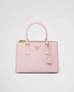 Mujer Prada BOLSOS CON ASA SUPERIOR|BOLSOS CON ASA SUPERIOR^Bolso Mediano Galleria De Piel Saffiano