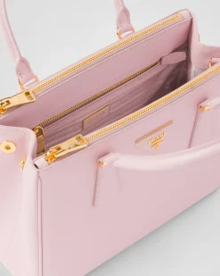 Mujer Prada BOLSOS CON ASA SUPERIOR|BOLSOS CON ASA SUPERIOR^Bolso Mediano Galleria De Piel Saffiano