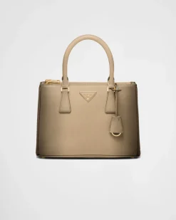 Mujer Prada BOLSOS CON ASA SUPERIOR|BOLSOS CON ASA SUPERIOR^Bolso Mediano Galleria De Piel Saffiano Sombreada