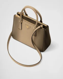 Mujer Prada BOLSOS CON ASA SUPERIOR|BOLSOS CON ASA SUPERIOR^Bolso Mediano Galleria De Piel Saffiano Sombreada
