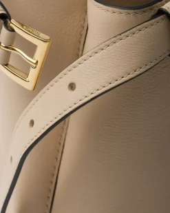 Prada PRADA BUCKLE^Bolso Pequeño De Piel Buckle Con Doble Cinturón