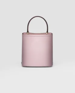 Mujer Prada BOLSOS CON ASA SUPERIOR|BOLSOS CON ASA SUPERIOR^Bolso Pequeño De Piel Saffiano Panier