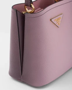 Mujer Prada BOLSOS CON ASA SUPERIOR|BOLSOS CON ASA SUPERIOR^Bolso Pequeño De Piel Saffiano Panier