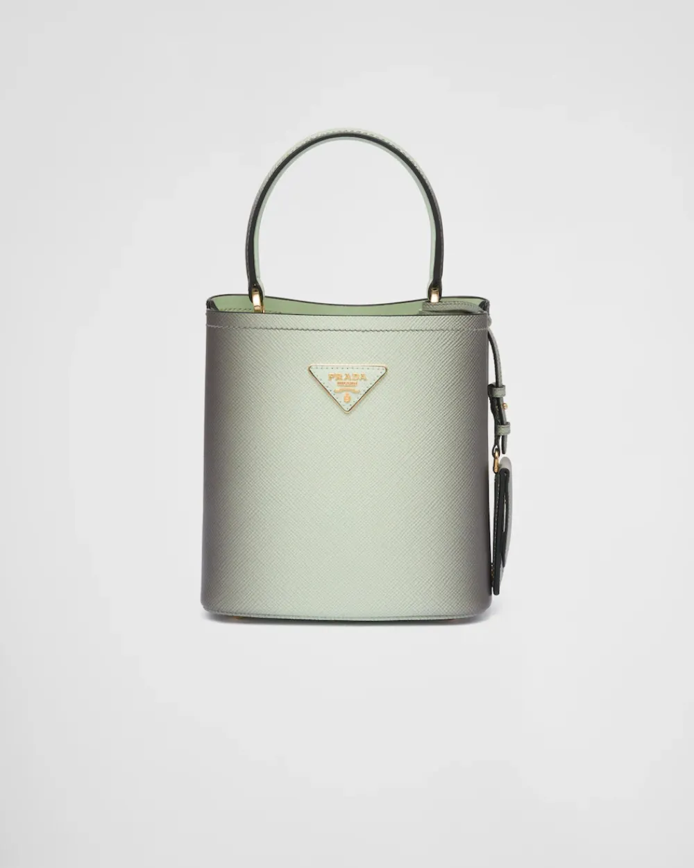 Mujer Prada BOLSOS CON ASA SUPERIOR|BOLSOS CON ASA SUPERIOR^Bolso Pequeño De Piel Saffiano Panier