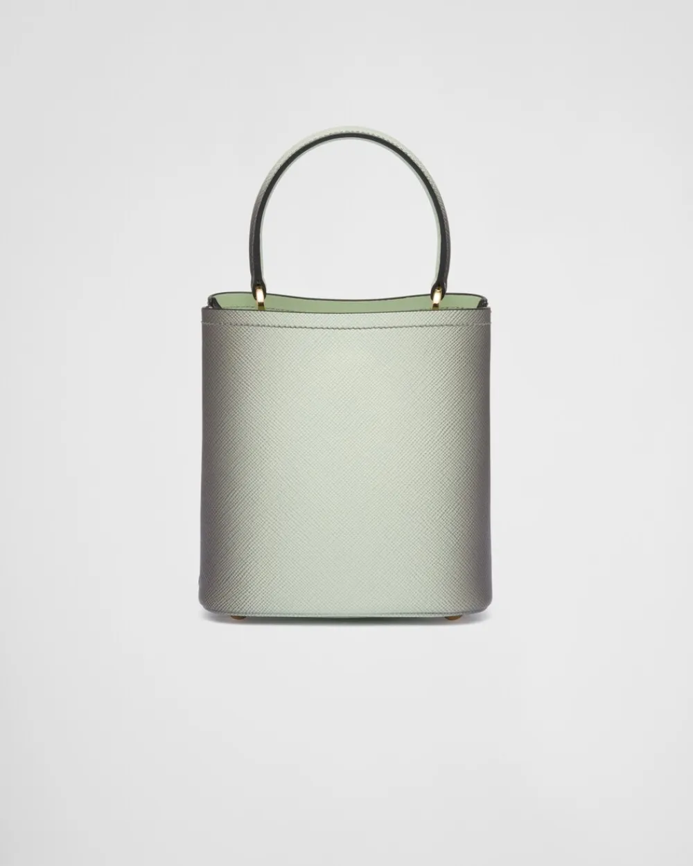 Mujer Prada BOLSOS CON ASA SUPERIOR|BOLSOS CON ASA SUPERIOR^Bolso Pequeño De Piel Saffiano Panier