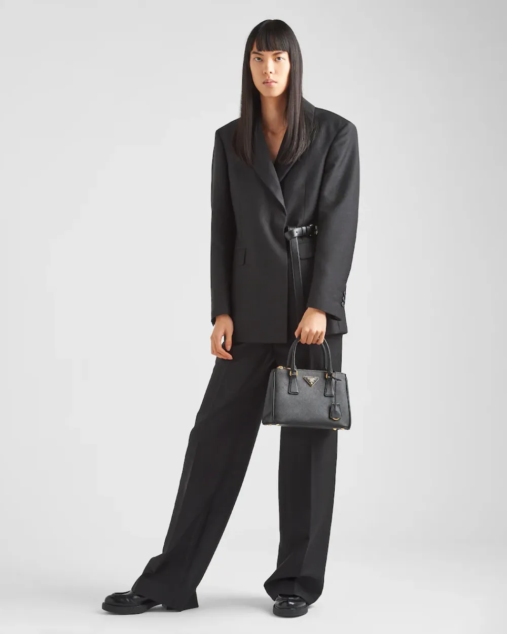 Mujer Prada PRADA GALLERIA|BOLSOS CON ASA SUPERIOR^Bolso Pequeño Galleria De Piel Saffiano