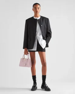 Mujer Prada BOLSOS CON ASA SUPERIOR|BOLSOS CON ASA SUPERIOR^Bolso Pequeño Galleria De Piel Saffiano