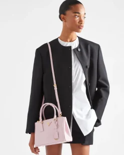 Mujer Prada BOLSOS CON ASA SUPERIOR|BOLSOS CON ASA SUPERIOR^Bolso Pequeño Galleria De Piel Saffiano
