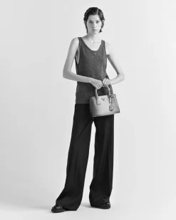 Mujer Prada BOLSOS CON ASA SUPERIOR|BOLSOS CON ASA SUPERIOR^Bolso Pequeño Galleria De Piel Saffiano Sombreada