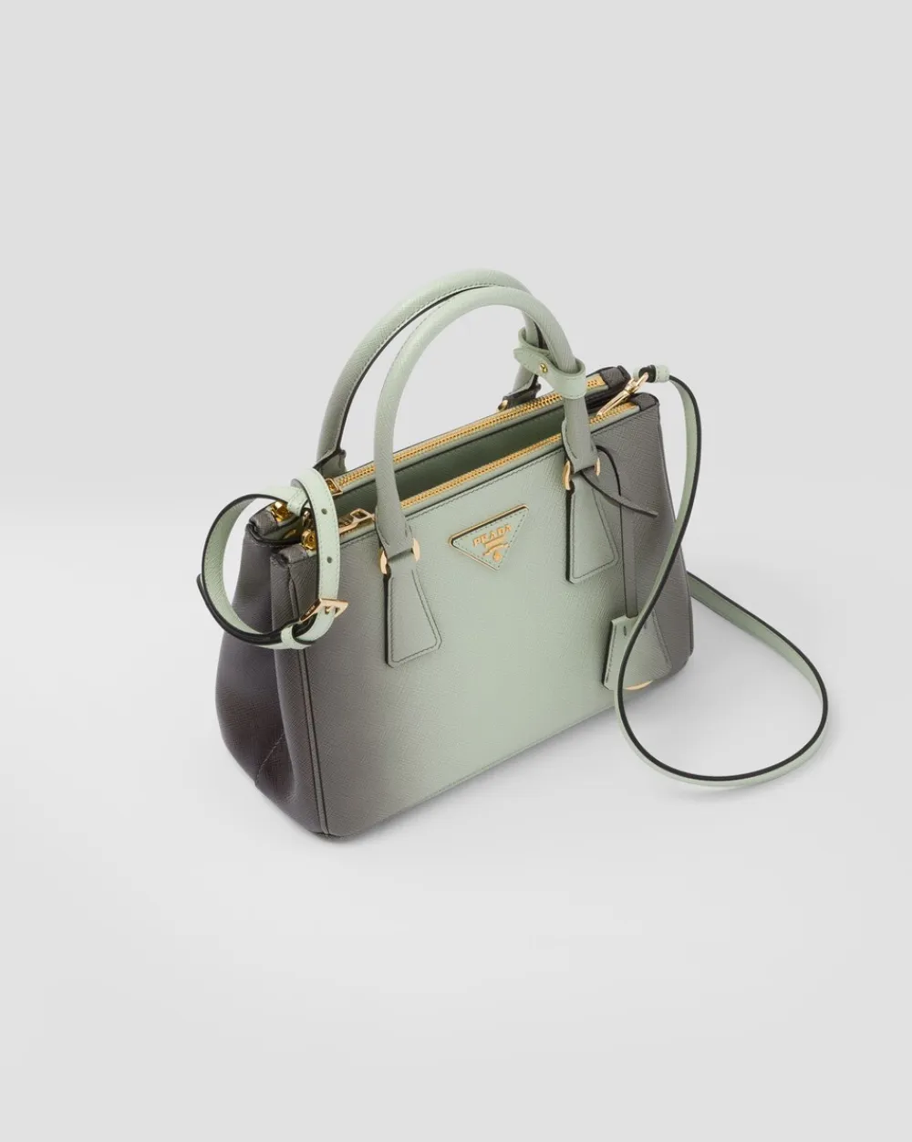 Mujer Prada BOLSOS CON ASA SUPERIOR|BOLSOS CON ASA SUPERIOR^Bolso Pequeño Galleria De Piel Saffiano Sombreada