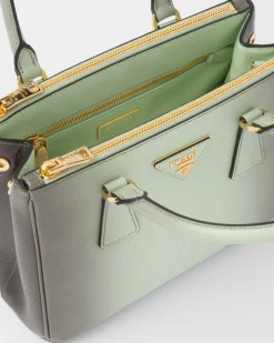 Mujer Prada BOLSOS CON ASA SUPERIOR|BOLSOS CON ASA SUPERIOR^Bolso Pequeño Galleria De Piel Saffiano Sombreada