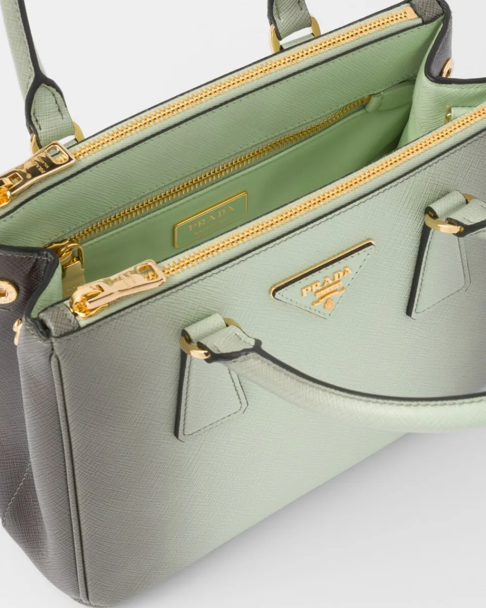 Mujer Prada BOLSOS CON ASA SUPERIOR|BOLSOS CON ASA SUPERIOR^Bolso Pequeño Galleria De Piel Saffiano Sombreada