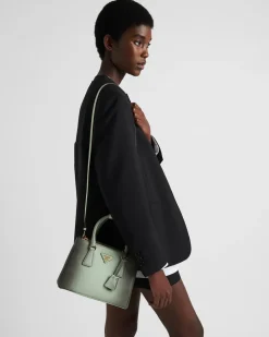 Mujer Prada BOLSOS CON ASA SUPERIOR|BOLSOS CON ASA SUPERIOR^Bolso Pequeño Galleria De Piel Saffiano Sombreada