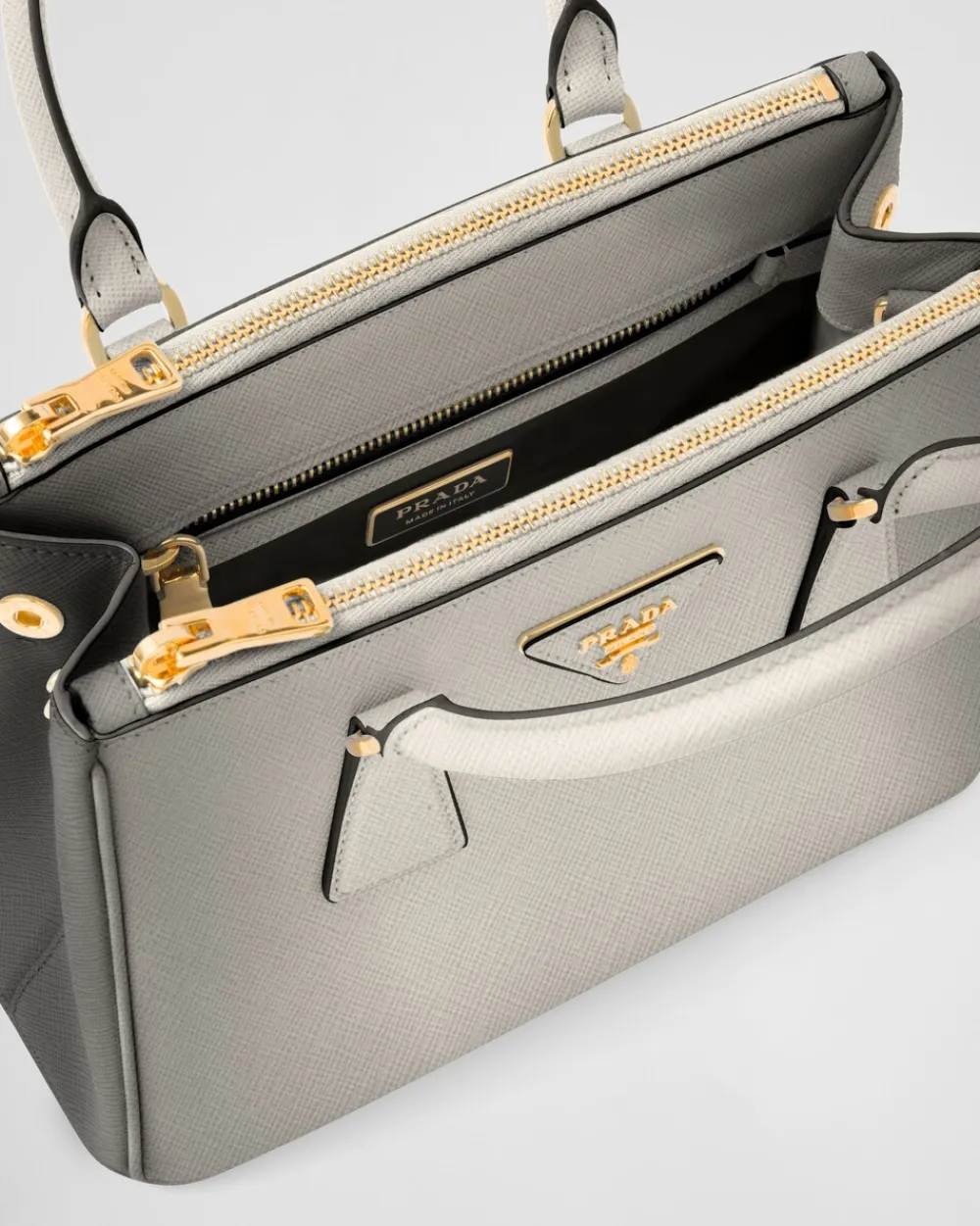 Mujer Prada BOLSOS CON ASA SUPERIOR|BOLSOS CON ASA SUPERIOR^Bolso Pequeño Galleria De Piel Saffiano Sombreada