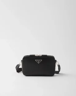 Hombre Prada BOLSOS MENSAJEROS^Bolso Brique De Piel Saffiano
