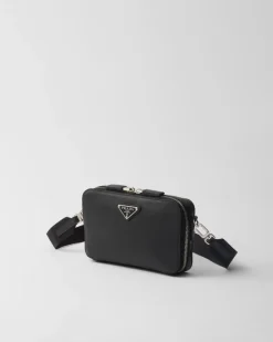 Hombre Prada BOLSOS MENSAJEROS^Bolso Brique De Piel Saffiano
