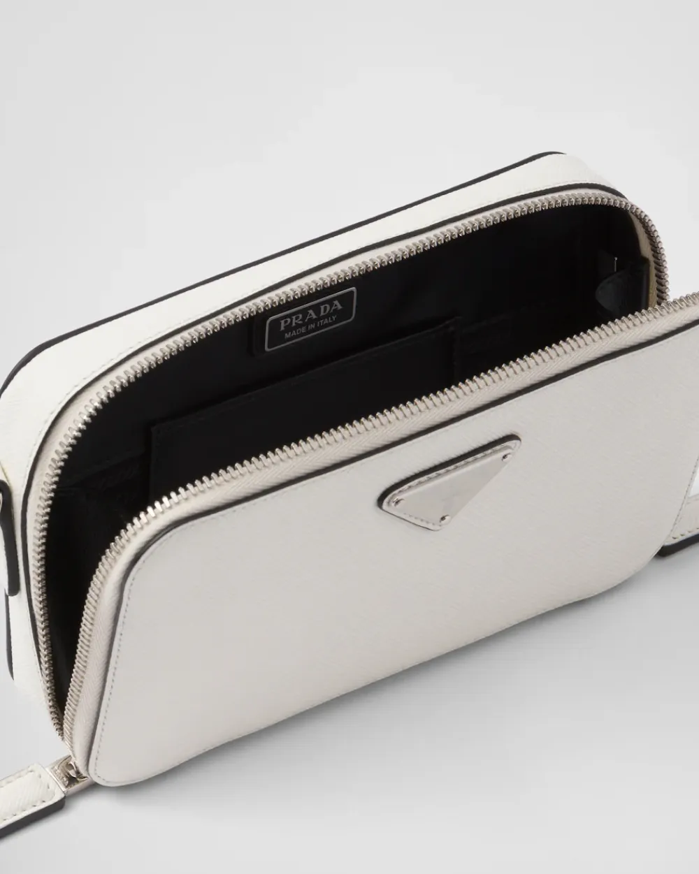 Hombre Prada BOLSOS MENSAJEROS^Bolso Brique De Piel Saffiano
