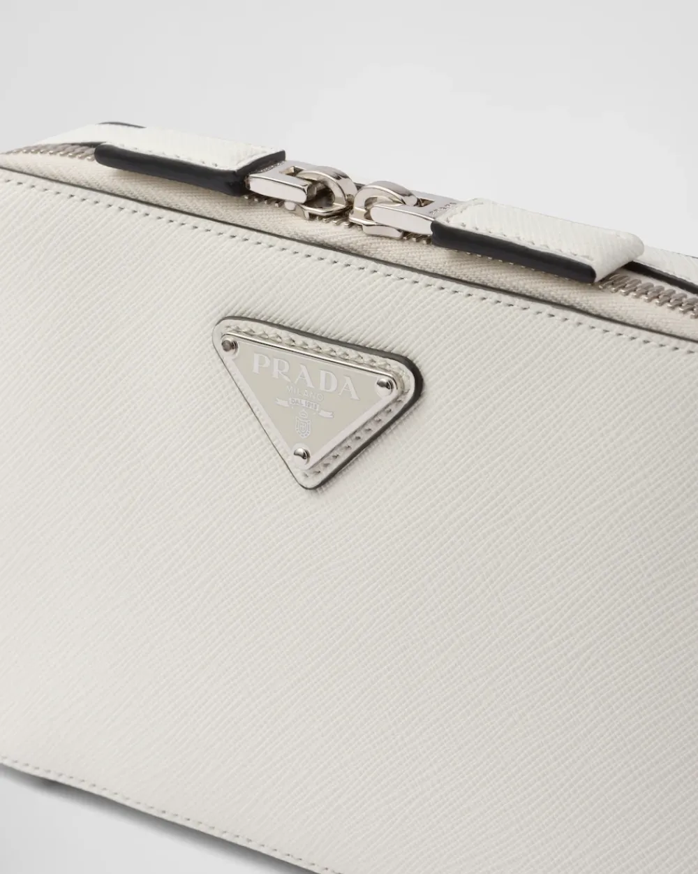 Hombre Prada BOLSOS MENSAJEROS^Bolso Brique De Piel Saffiano