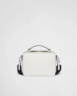 Hombre Prada BOLSOS MENSAJEROS^Bolso Brique De Piel Saffiano