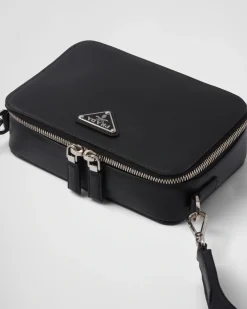 Hombre Prada BOLSOS MENSAJEROS^Bolso Brique De Piel Saffiano