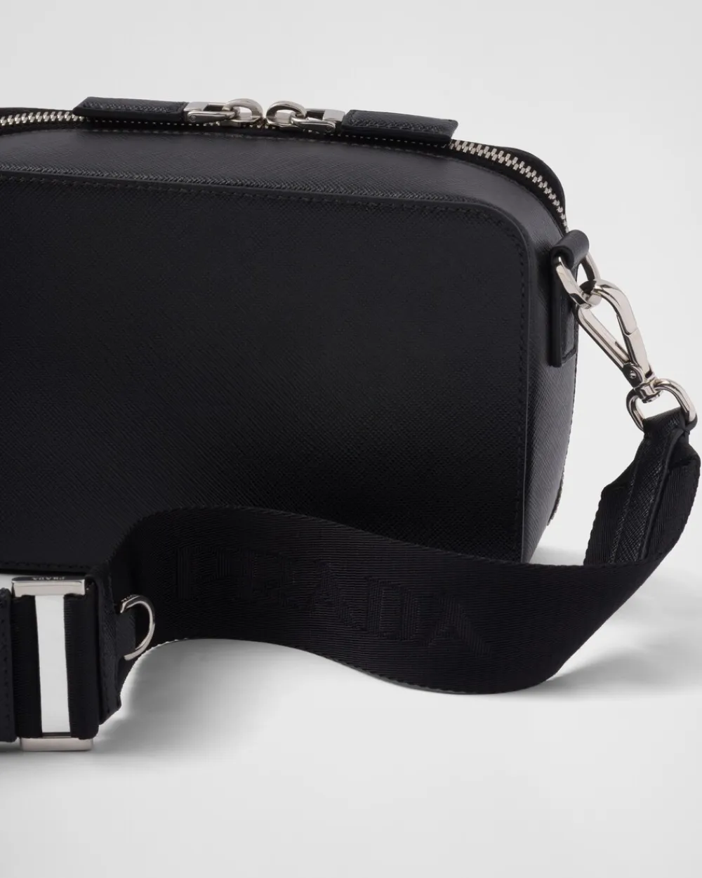 Hombre Prada BOLSOS MENSAJEROS^Bolso Brique De Piel Saffiano