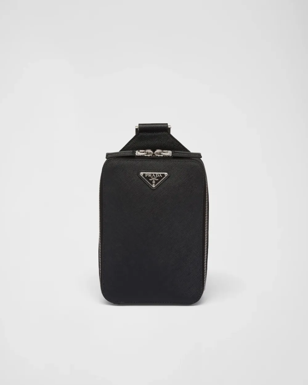 Hombre Prada MOCHILAS Y RIÑONERAS^Bolso Brique De Piel Saffiano