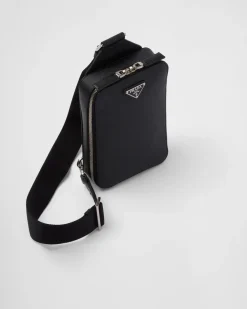 Hombre Prada MOCHILAS Y RIÑONERAS^Bolso Brique De Piel Saffiano