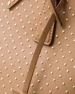 Mujer Prada PRADA GALLERIA|BOLSOS CON ASA SUPERIOR^Bolso Galleria Extragrande De Piel Con Tachuelas