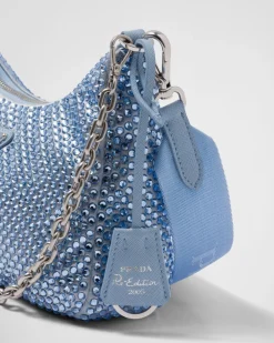 Prada PRADA RE-EDITION^Bolso Re-edition 2005 Con Cristales